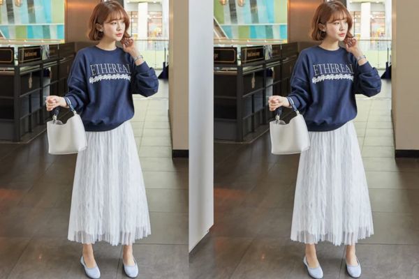 phối đồ với sweater